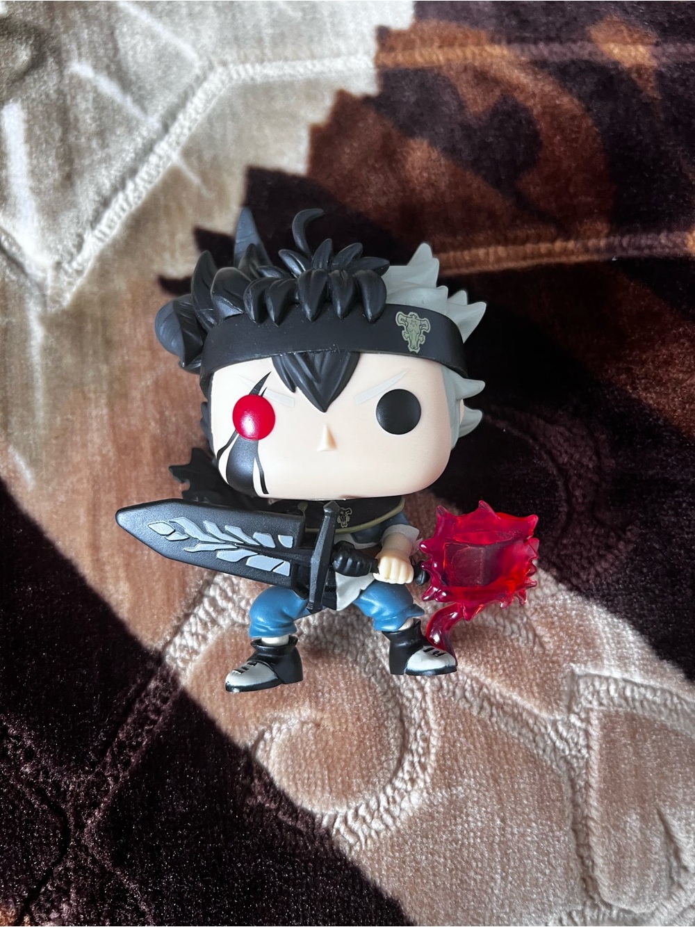 Funko Black and Red Anime Warrior Pop! Figure